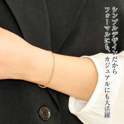 ふるさと納税 甲府市 Deliciae テニスブレスレット K18YG 19cm DTB-8-YG-0115-S19 |  | 02