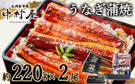 FM069_伝統酵母　うなぎの蒲焼　千栗　220g×２