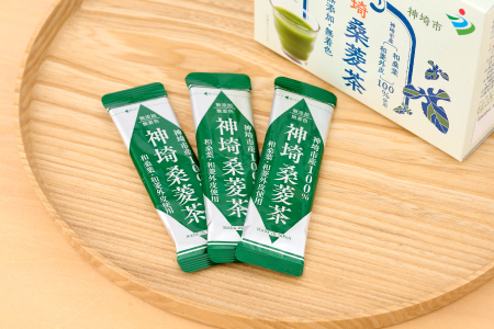 【神埼の特産品 和菱 2点セット】神埼桑菱茶（3g×30包）×2箱 & 和菱ハンドクリーム1本(H066121)