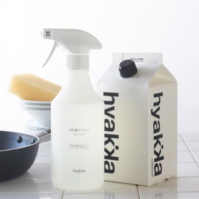 ふるさと納税 橋本市 【泡石鹸スプレー for kitchen(本体×1&詰替用×2パック)】石鹸&リモネンでスッキリ洗浄 |  | 02