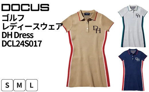 
                  ゴルフレディースウェア DH Dress DCL24S017｜ゴルフ golf ゴルフ用品 スポーツ スポーツ用品 DOCUS ドゥーカス ギフト 贈答 景品 茨城県 古河市_FW63
                