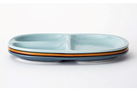 【波佐見焼】Pebble Ceramic Studioコラボ お助け プレート セット 食器 皿 【アイユー】 [UA17]  波佐見焼