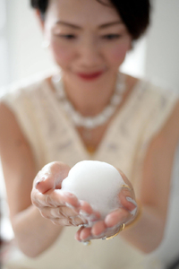 オリジナル洗顔せっけんMICA SOAPを使う『美と学び癒しの泡立て洗顔入門講座受講チケット』(香芝市商工会女性部のイベントルームにて受講) [2824]