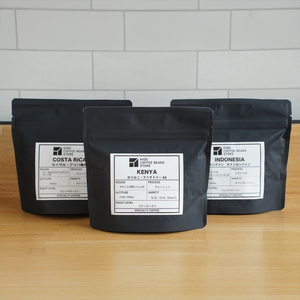[粉に挽く]スペシャルティコーヒー 旬のシングルオリジン 100g×3種 【kt054-006-2】 ｺｰﾋｰ