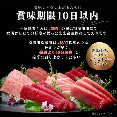 ふるさと納税 三浦市 【年末・お正月】天然目鉢まぐろ お祝い満ぷくセット 中トロ赤身1kgブロック 三崎恵水産 |  | 03