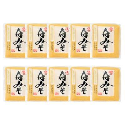 ふるさと納税 岡山市 白みそ　500g　10個入り
