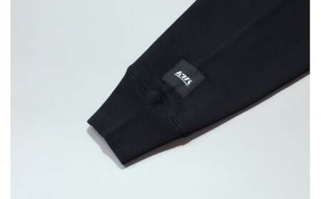 HAKUBA ORIGINAL 発泡プリントスウェット(ユニセックス) 　サイズ：XL　カラー：ブラック【P0130513_XL_BL】