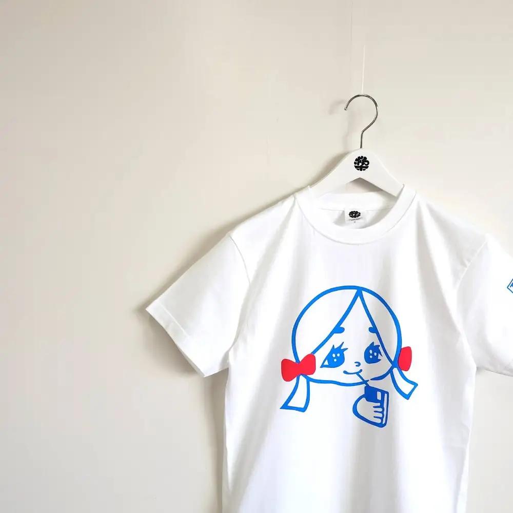 【針谷乳業コラボ】針谷乳業くるみちゃんTシャツ | コラボ オリジナル 男女兼用 綿100% 栃木県 宇都宮市 トチギマーケット県 宇都宮市 トチギマーケット