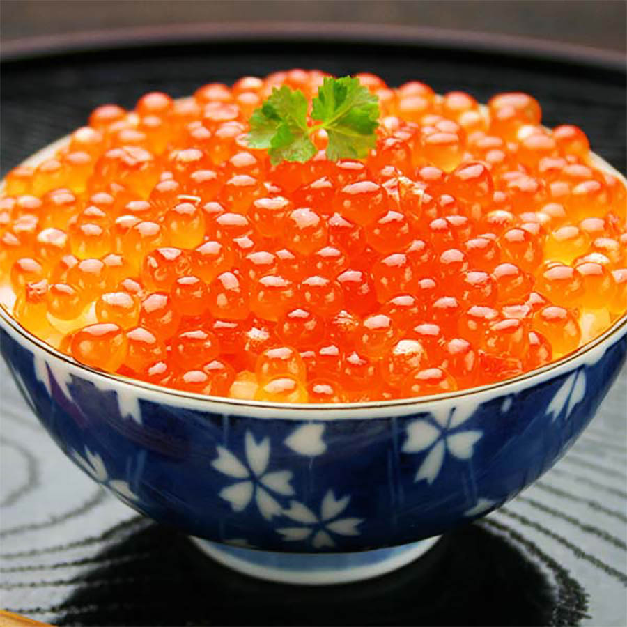 ＜加藤水産＞いくら醤油漬け200ｇ(アメリカ産)
