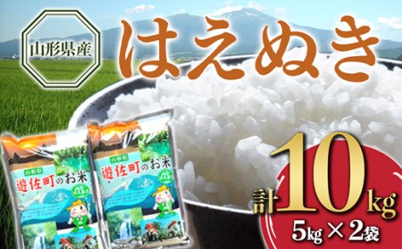 《令和7年産》山形県産 はえぬき 10kg F2Y-4586