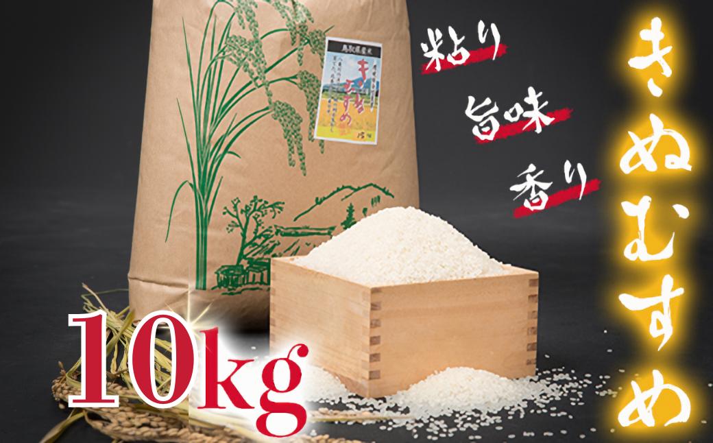 【令和8年産】きぬむすめ10kg（新米収穫後の10月以降発送）