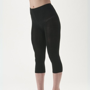 天然の美容繊維 シルク混のびのび7分丈スパッツ フリーサイズ H-S3000