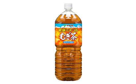 健康ミネラルむぎ茶PET2L×6本 2ケース 麦茶