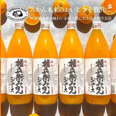 【発送月固定定期便】毎月お届け。権兵衛みかんジュース(1000ml×6本)【H70−46】全12回【4056769】