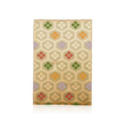 ふるさと納税 八尾市 西陣織御朱印帳 鶴飾り&amp;専用箱付き(亀華きっか)/L115