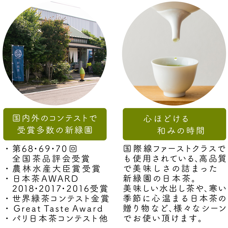 ［宮崎日本茶専門店］極上煎茶100g×2個 特撰深蒸し茶100g【C391】_イメージ4