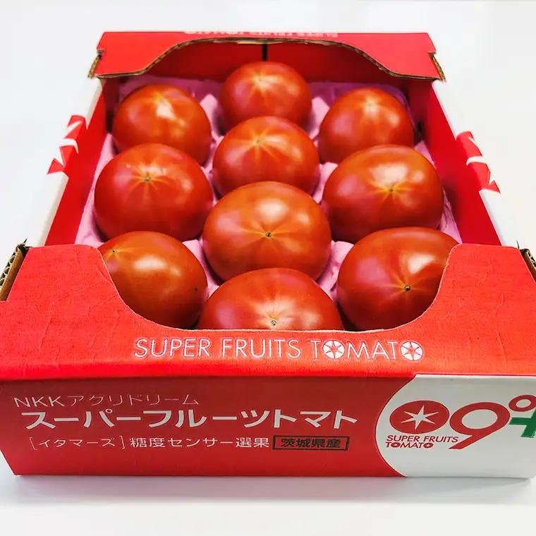 《 2027年 収穫分 》2～6月配送 スーパーフルーツトマト 小箱 約800g × 2箱 (7～13玉/1箱) 糖度9度以上 先行予約 茨城県 桜川市 KEK 国産 トマト フルーツトマト ブランド