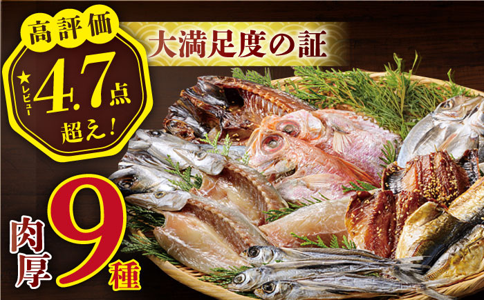 
            【着日指定 可能】【1枚1枚丁寧に】欲ばり平戸ひもの三昧 平戸市 / 篠崎海産物店 [KAD072]
          