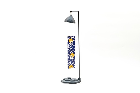 南部鉄器 風鈴スタンドPAW(六角形風鈴) [BZ004]