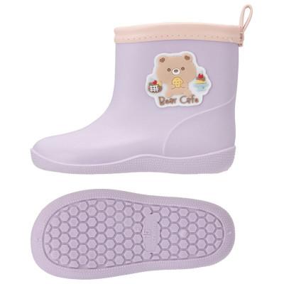 ふるさと納税 奈良市 キッズ ワッペン付きレインブーツ 15cm RIBTW15【Bear Cafe】 672095 |  | 01