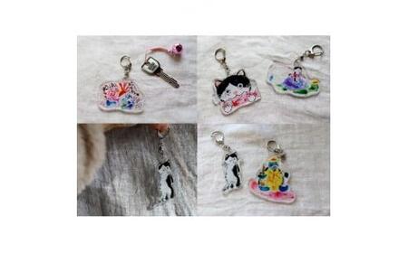 続編「いのちをつなぐ海のものがたり」+絵本『このよでいちばんおいしいさかな』キーホルダー3+シール4