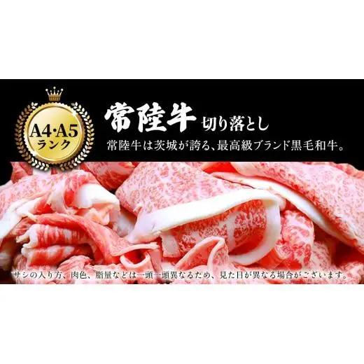 【 常陸牛 】 切り落とし 900g（450g×2パック）( 茨城県共通返礼品 )