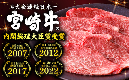牛肉 スライス 牛肉[宮崎牛 ヒレ 300g]