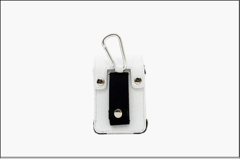 【カラー選択可】博多革工房HOMMONが作ったゴルフ距離計ケース【牛革】 ホワイト