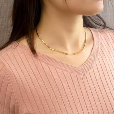 ふるさと納税 昭和町 18金 ネックレス 40cm スネークチェーン k18 ゴールド 211221mro103yn40 |  | 01