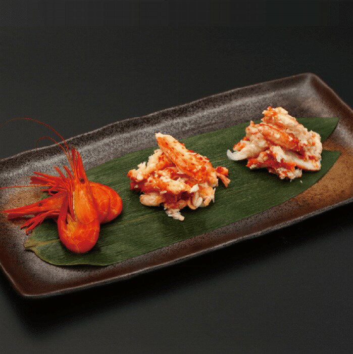 【ふるさと納税】【12月21日決済確定分まで年内配送】[北海道根室産]海鮮セット（たらばがに・花咲がに・北海シマエビ) B-12003