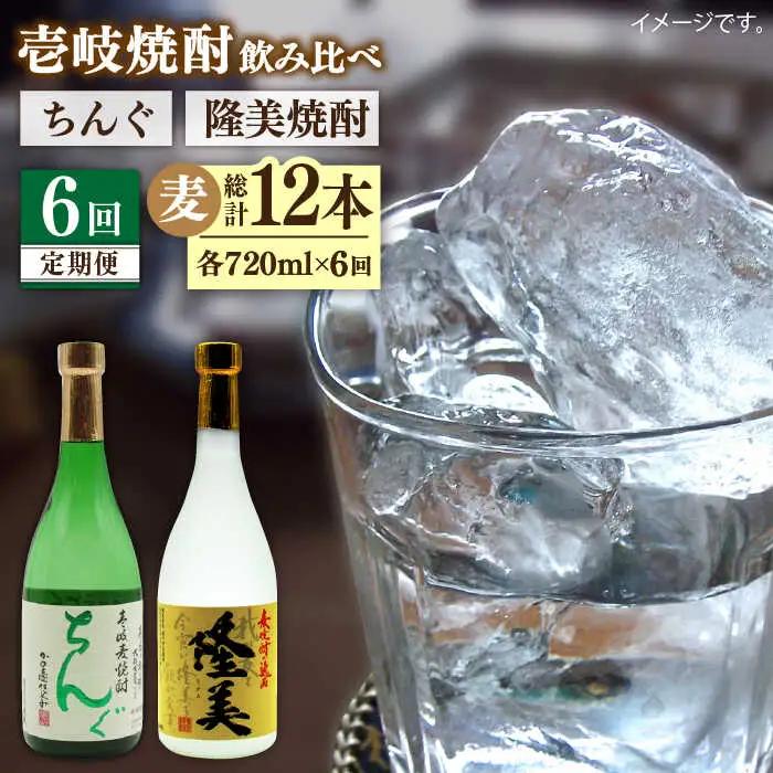 【全6回定期便】隆美焼酎とちんぐのセット [JDB175] 