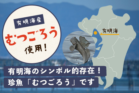 佐賀県鹿島市産　有明海　丸干しむつごろう　2本入り×5袋セット　B-762