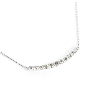 ふるさと納税 大月市 PT900　ダイヤモンド　ネックレス　0.30ct　17779A　Pt　DIA　PN |  | 01