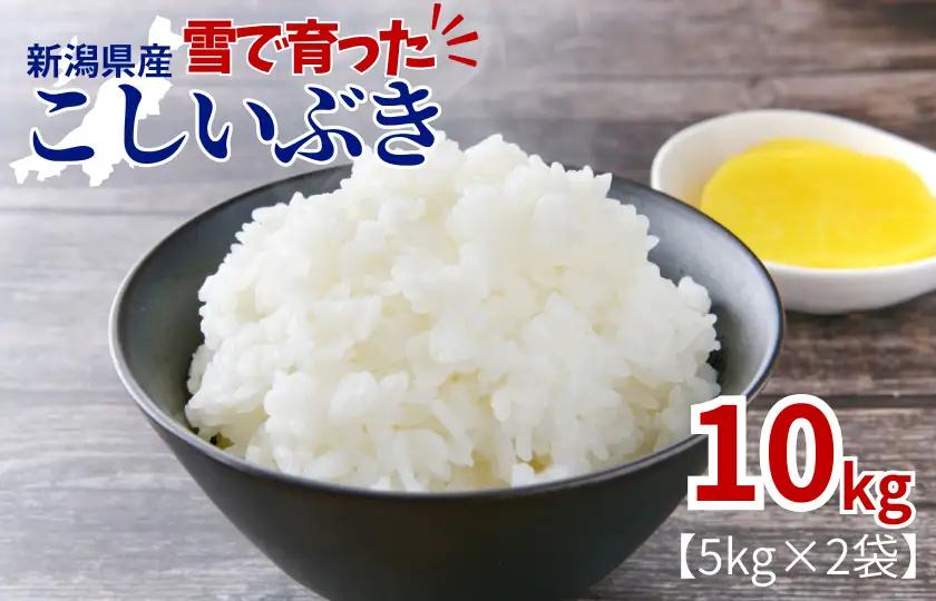 新潟県産　こしいぶき精米10kg（5kg×2袋）