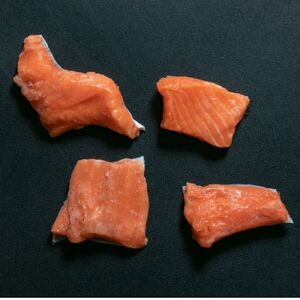 【訳あり】骨取り うす塩 銀鮭 切り落とし 300g×4パック(総計1.2kg)【配送不可地域：離島】【1612120】