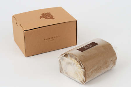 【プレミアム米粉ロールケーキ】焙煎ほうじ茶ロール (H053292)