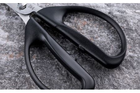 ＜清潔に使えるセパレート仕様＞■関孫六　レギュラーカーブキッチン鋏（ハサミ）◇貝印　（キッチンバサミ・はさみ）