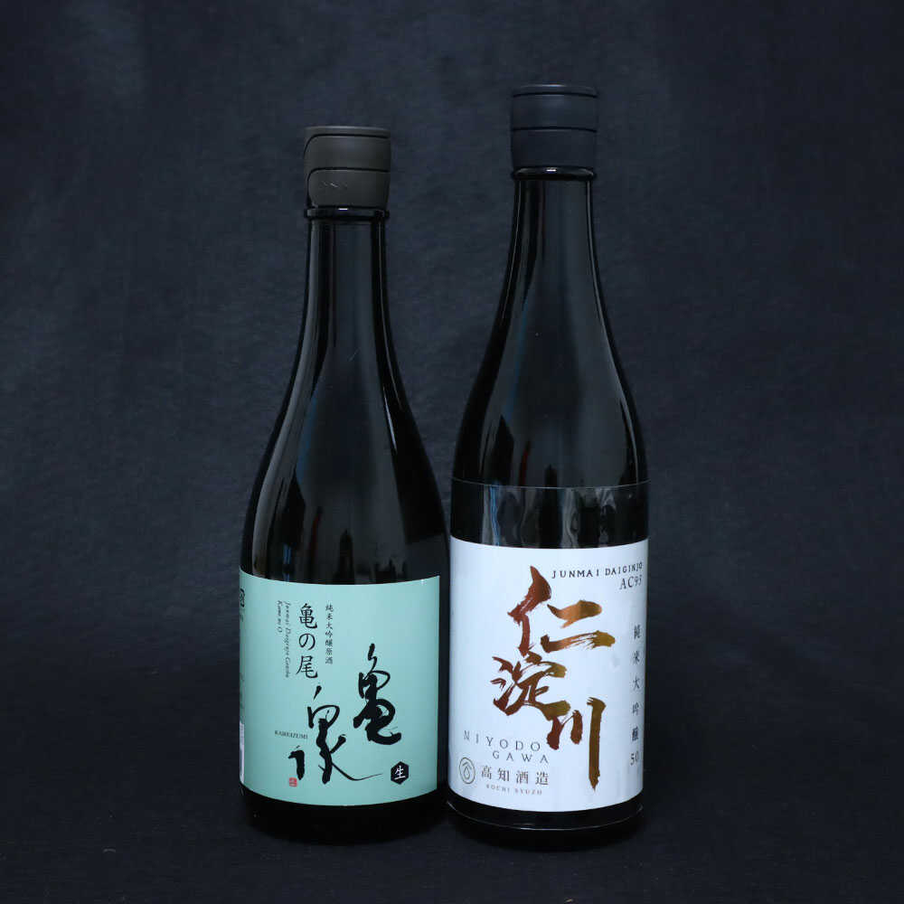 【ふるさと納税】仁淀川純米大吟醸 AC-95 亀泉純米大吟醸 亀の尾 2本セット 日本酒 高知 亀泉 地酒 純米 お酒 土佐 お取り寄せ 辛口 甘口 大吟醸 上品 香り 高知県土佐市/有限会社大国屋酒店[BQDF003]
