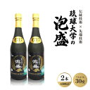 【ふるさと納税】伝統技術×先端技術「琉球大学の泡盛30度 R217」500ml×2本【1500943】