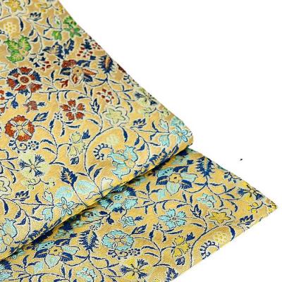 ふるさと納税 京都市 【龍村美術織物】仕立て名古屋帯　早雲寺文台裂(金)