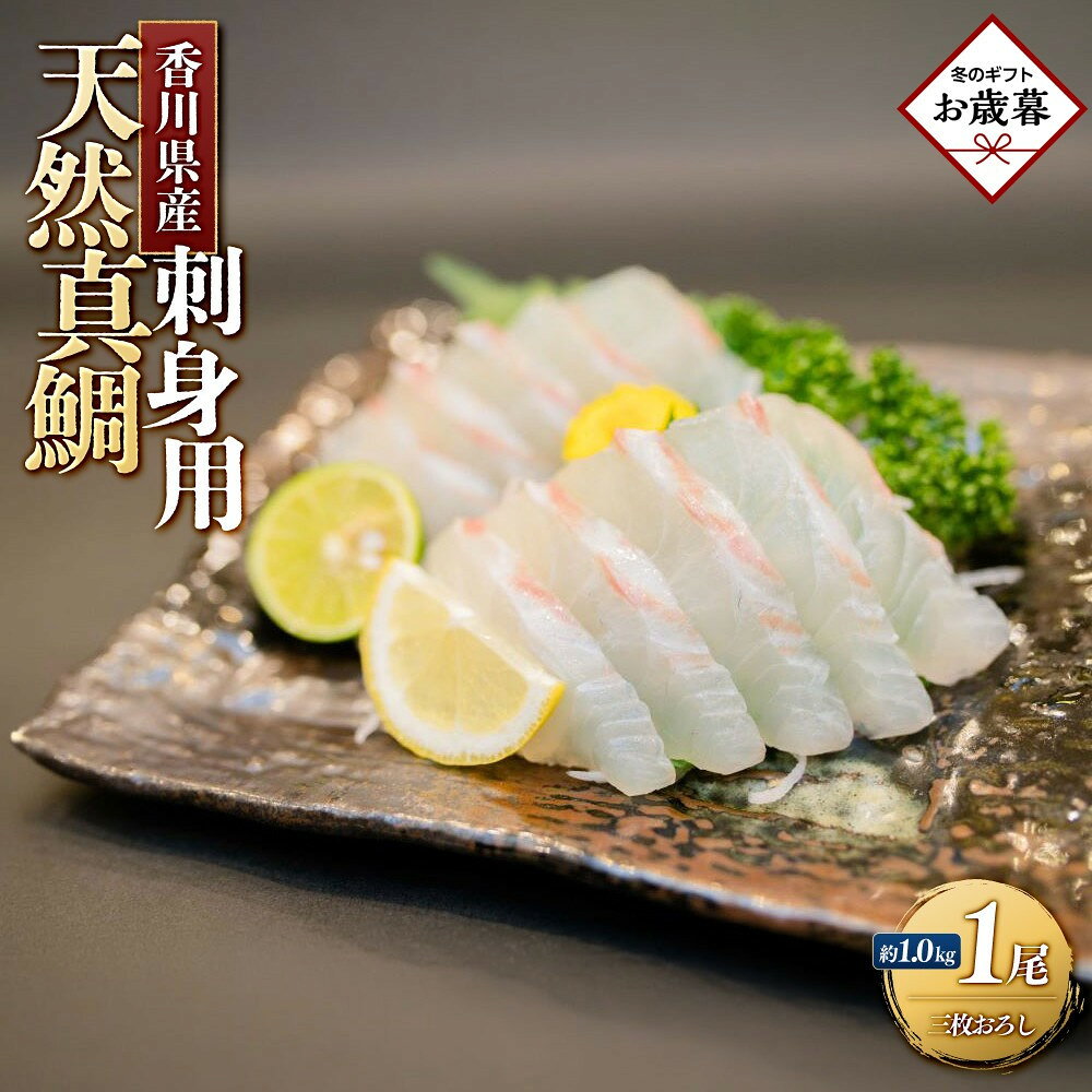 【ふるさと納税】【お歳暮ギフト】天然真鯛 刺身用　1尾（4～5人前）