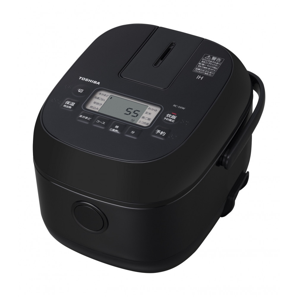 東芝　炊飯器　IH　高火力でふっくら　3合　RC-5XW(K)