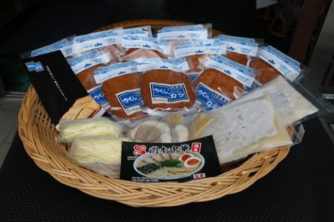 ≪最強コラボ≫ 全国で人気!!岡本中華の徳島ラーメンと大人気ソウルフード・フィッシュカツのセット　【TK-01】