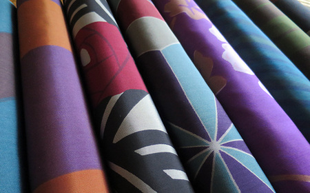 No.540 新啓織物　秩父銘仙　反物1反　引換券