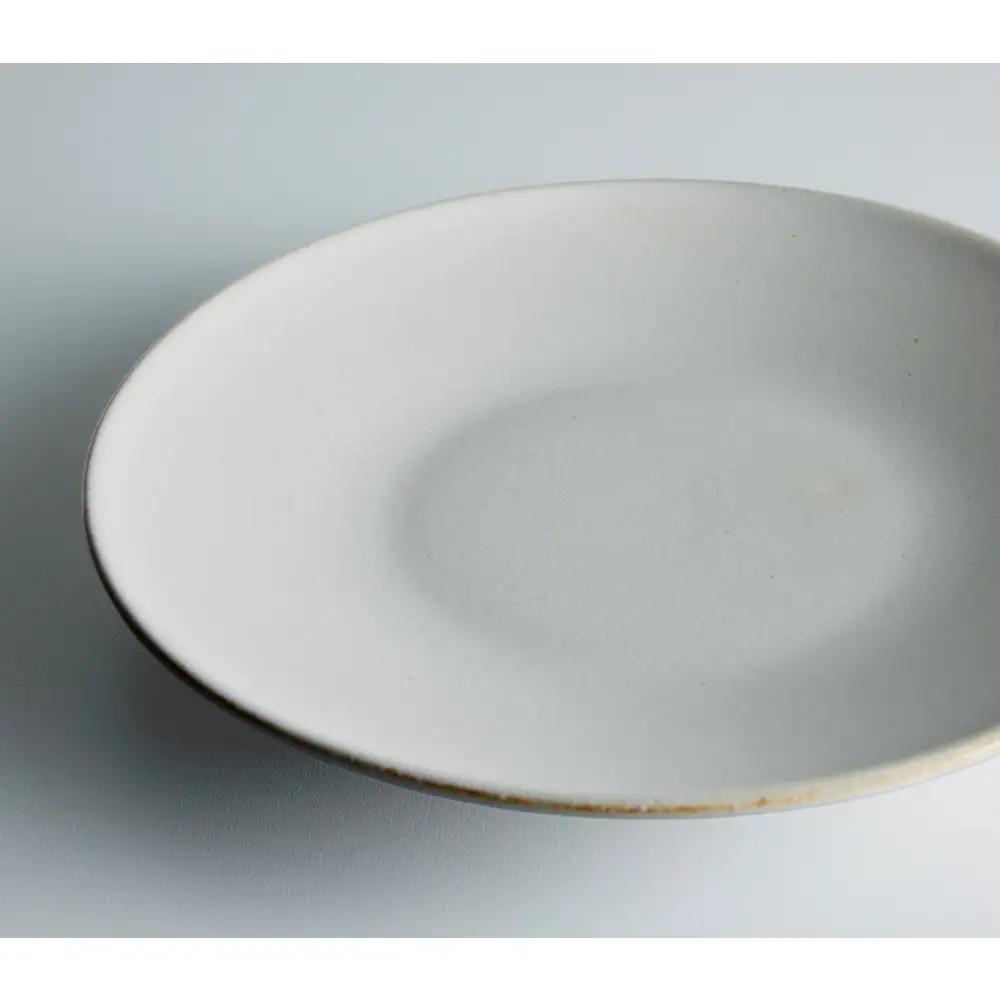 Tableware Flat Plateペアセット24cm 乳白