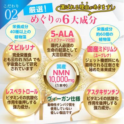 ふるさと納税 富山市 NMN サプリメント 約1ヶ月分 × 2個セット 宝蔵メディカル |  | 02
