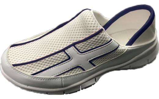 ナースサンダル　SU8147 （WH/NV、Mサイズ）