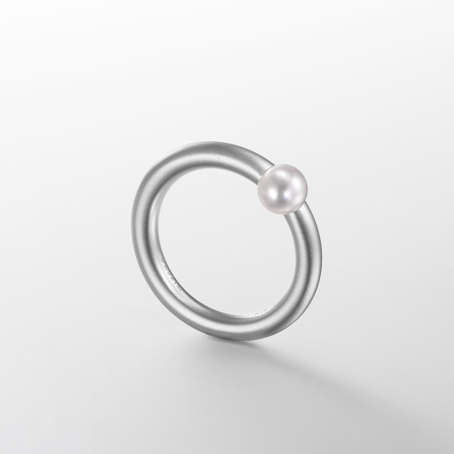＜nokim＞K14WG アコヤパール リング circle of myself　akoyapearl ring KNR-22WG