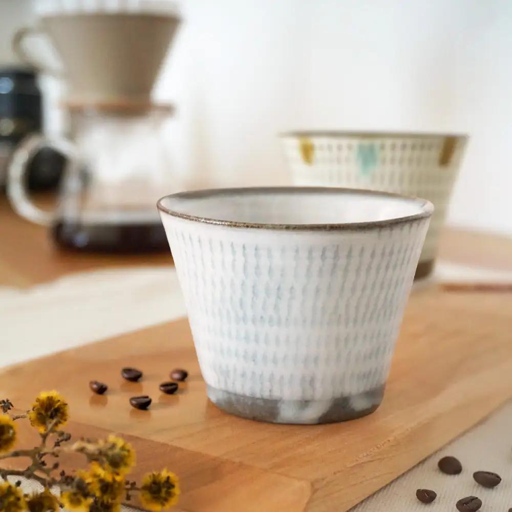 【小石原焼 まるた窯】 蕎麦猪口（白釉） C7