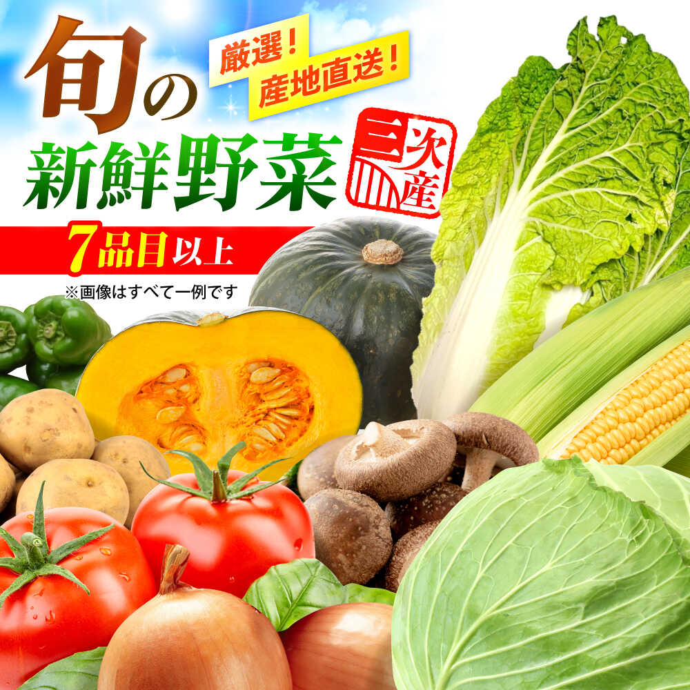 【ふるさと納税】 野菜 厳選！農夫のお野菜セット 旬の野菜 7品目以上 野菜 詰め合わせ 野菜セット セット 旬 新鮮 食材 産地直送 やさい 季節の野菜 宅配 盛り合わせ 広島 三次 ふるさと納税 贈り物 ギフト プレゼント 人気 おすすめ 三次市/布野特産センター[APBA001]